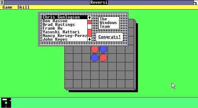Sfondo ambiente desktop Windows 1.0