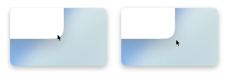 Ridimensionamento impreciso finestre macOS Tahoe