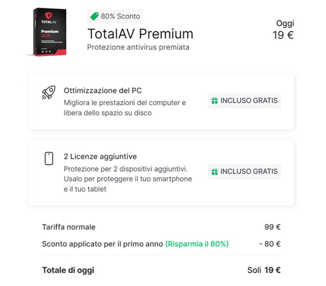 totalav premium 19 euro