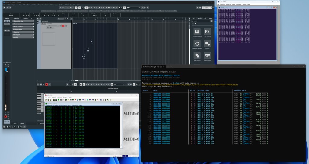 Applicazioni MIDI 2.0 Windows 11