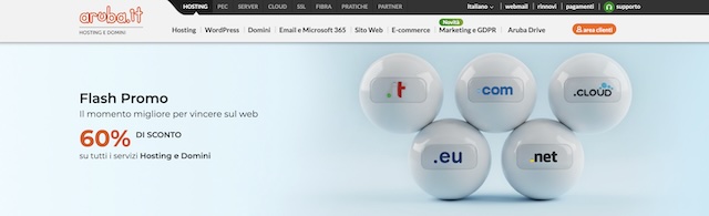 aruba hosting codice febbraio26