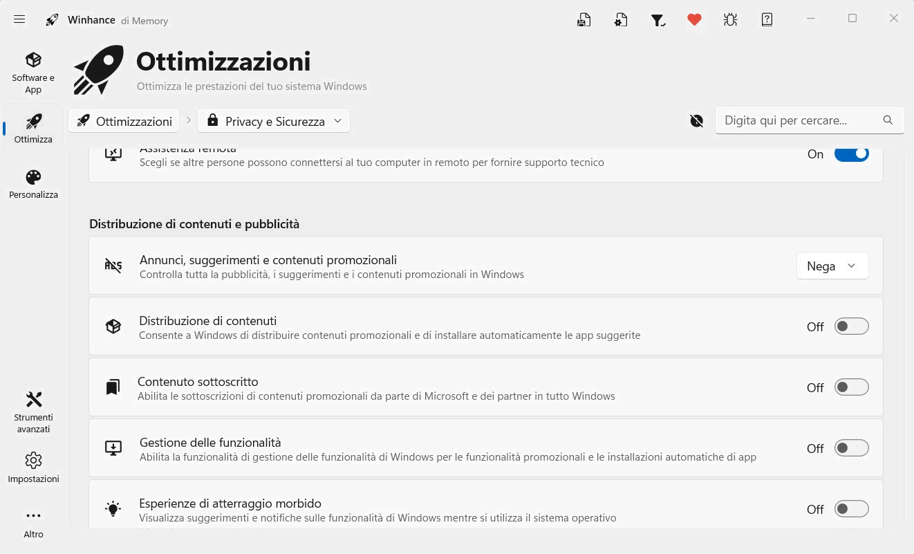Blocco programmi indesiderati Windows 10 e Windows 11