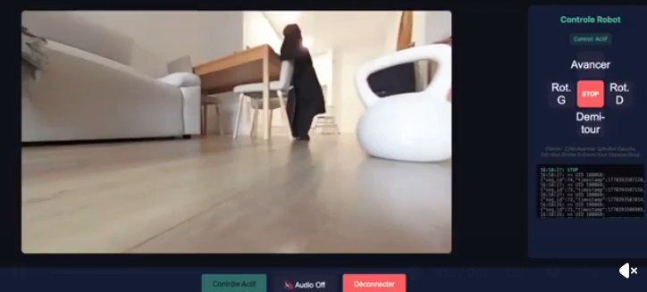 Esempio video privato aspirapolvere controllato a distanza