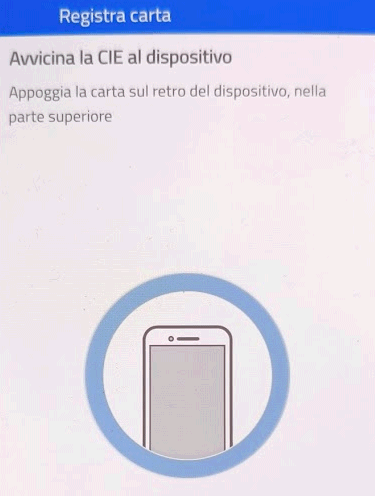 Registrazione CIE con app CieID