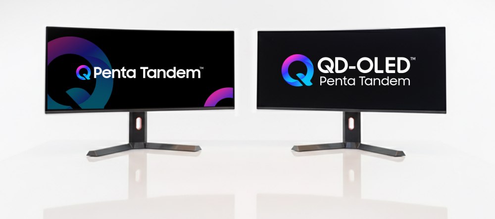 Samsung monitor TV QD-OLED Penta Tandem