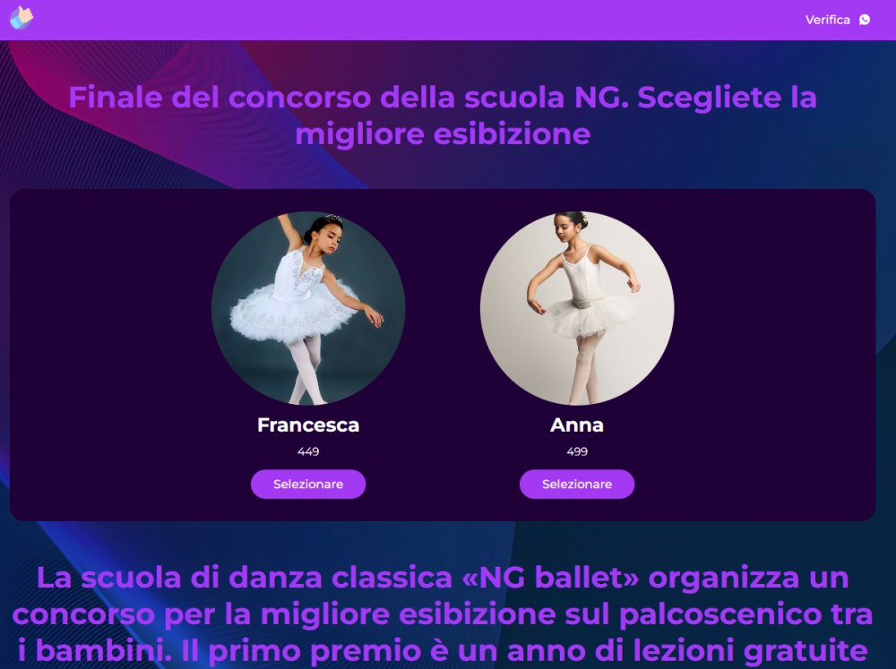 Truffa WhatsApp scuola di danza