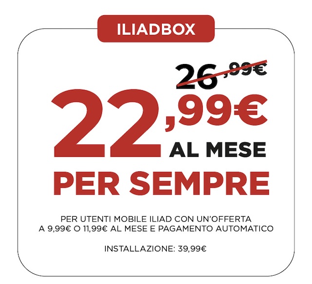 iliadbox offerta