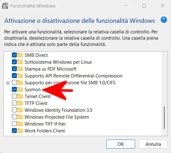 Installazione Sysmon Windows 11