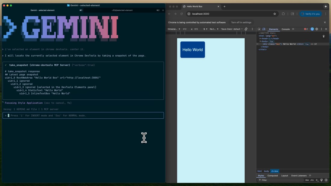 Integrazione assistente AI coding Chrome DevTools via MCP