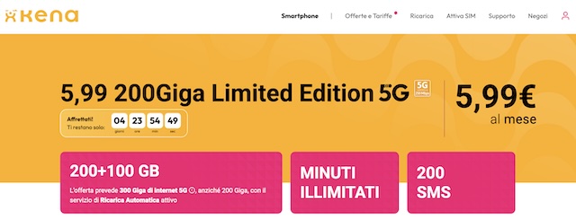 kena mobile offerta