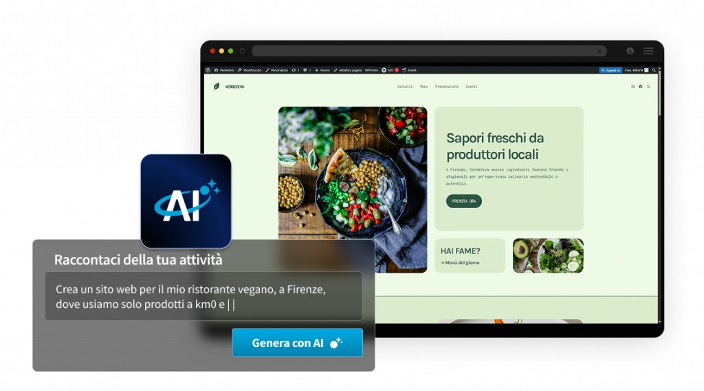 Prompt descrizione business AI Site Assistant