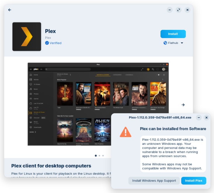 App detector Linux programmi Windows con Zorin OS