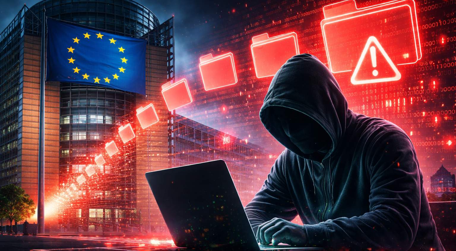 Anteprima: Attacco hacker alla Commissione Europea: rubati 340 GB di dati, coinvolte decine di enti
