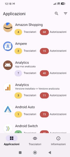 Exodus app Android
