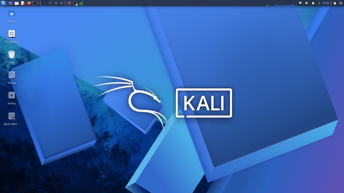 Desktop Kali Linux Live
