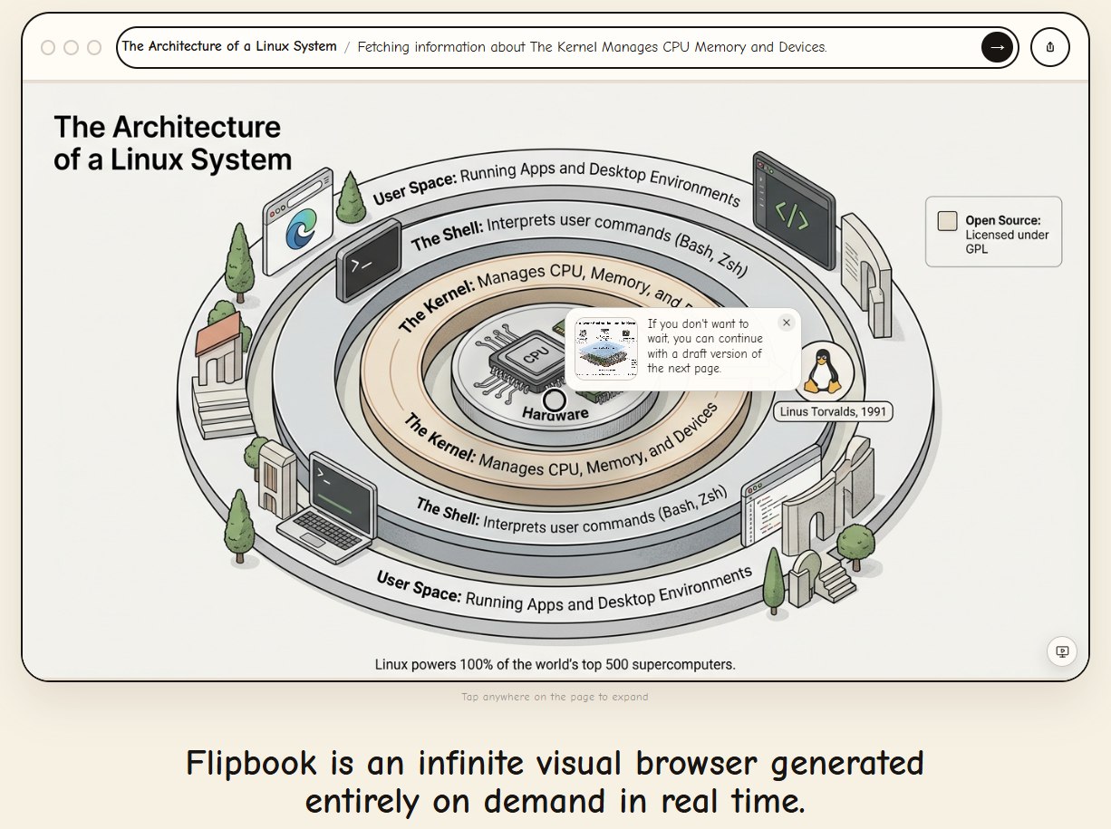 Flipbook Linux