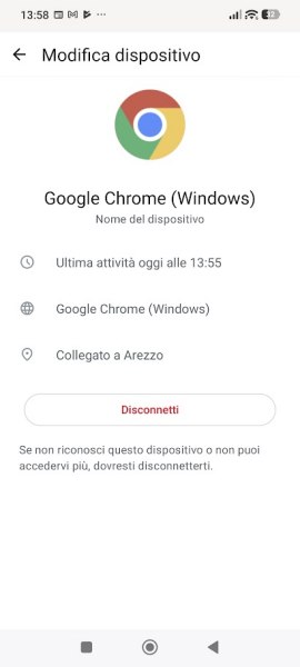 Proprietà Dispositivi collegati WhatsApp