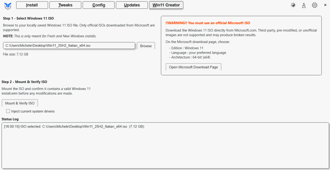Script Winutil Chris Titus per alleggerire Windows 11