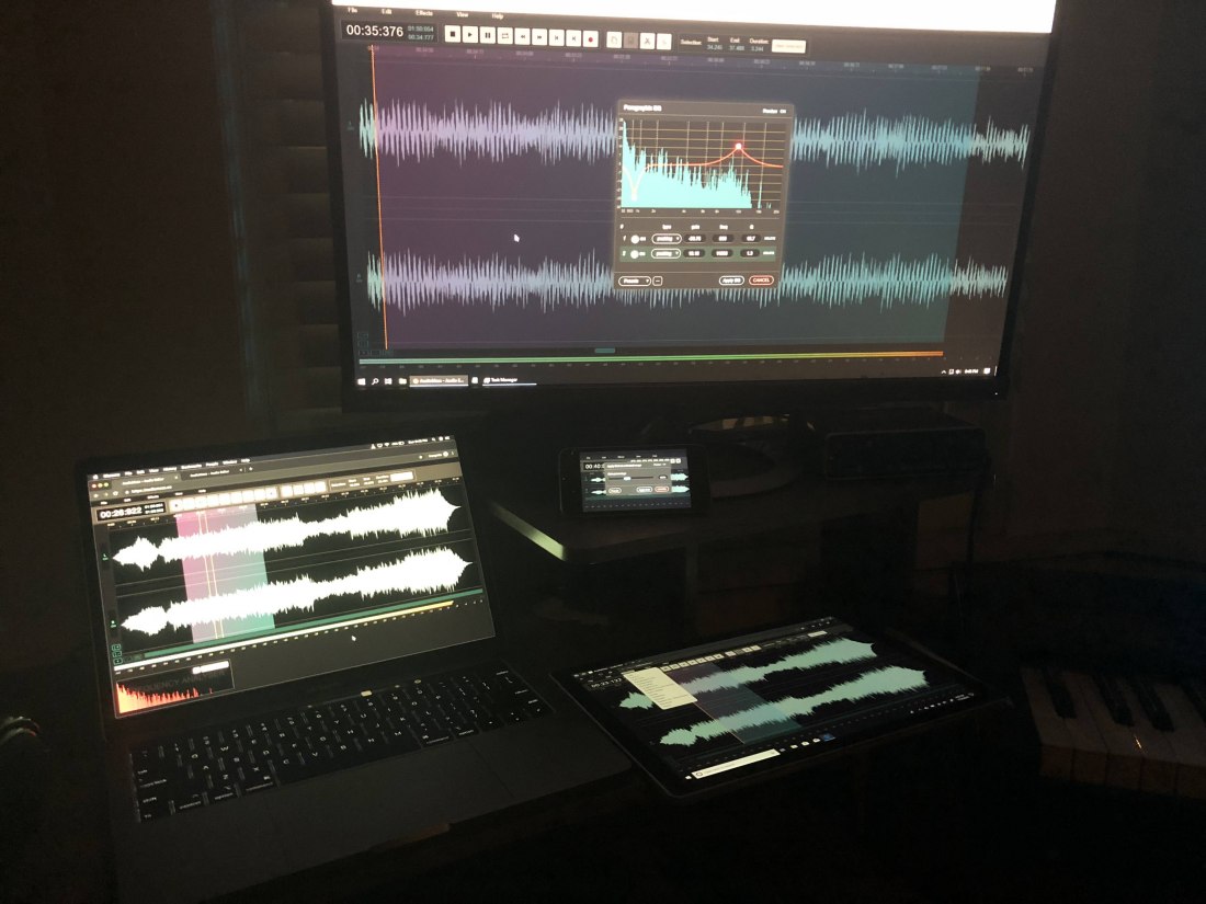 Editor audio browser cross-platform