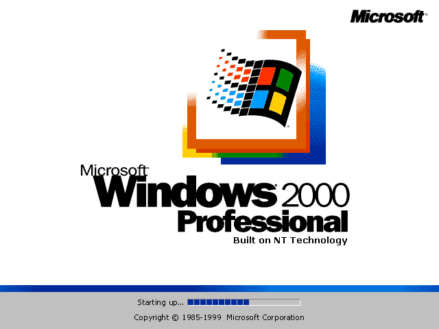 Boot Windows 2000