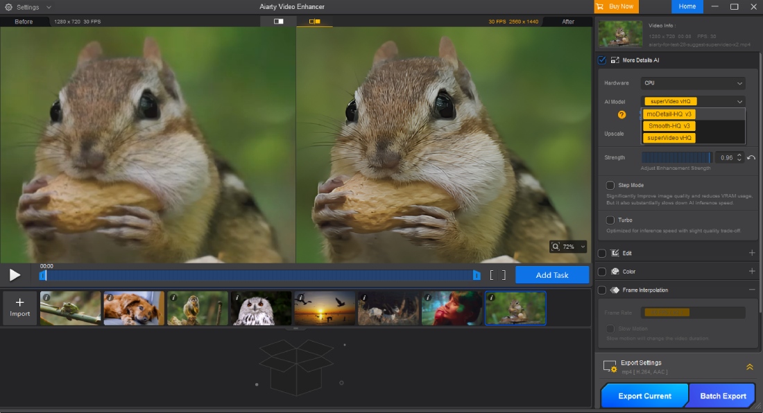 Video deblur