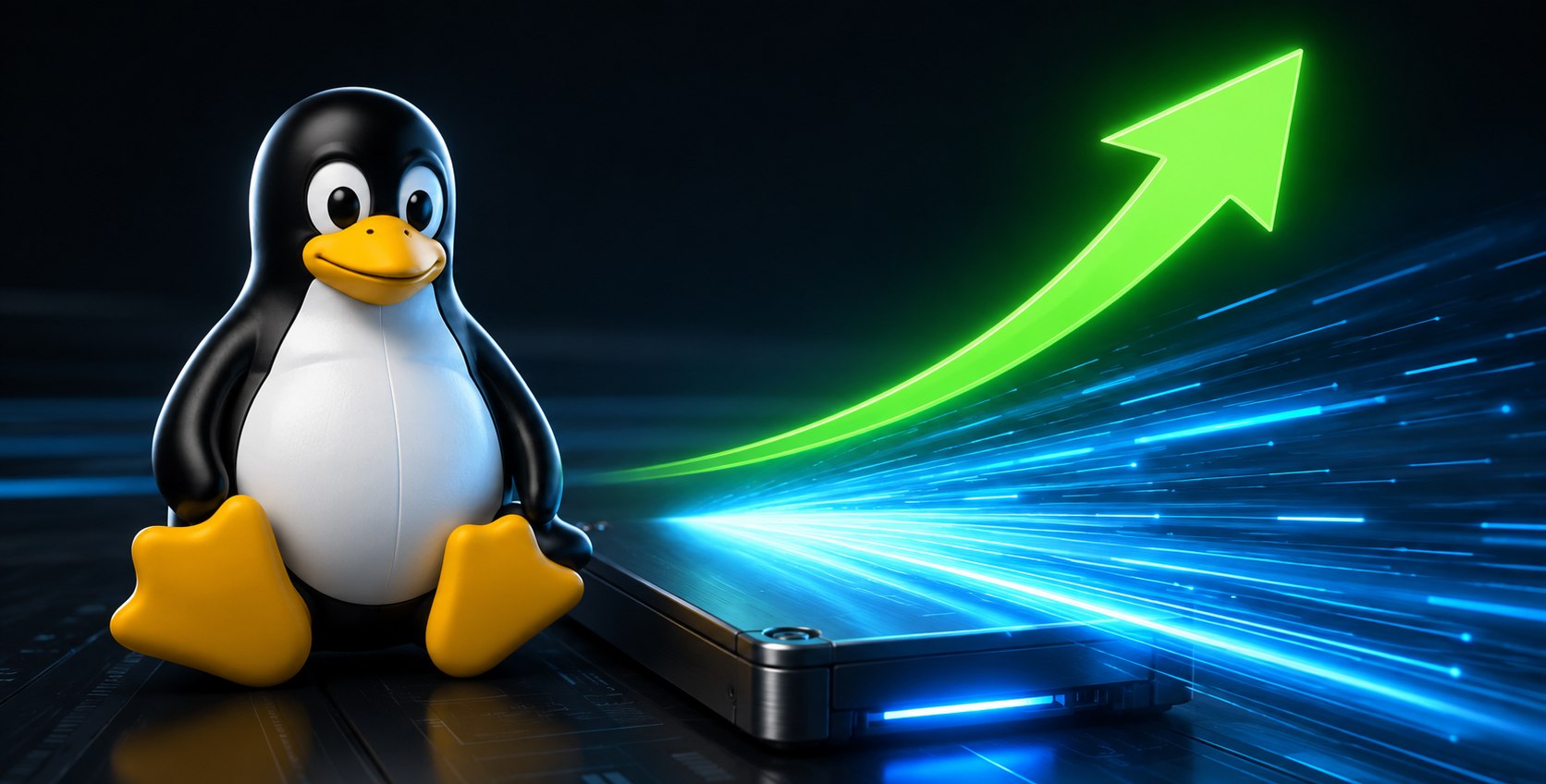 Anteprima: Linux accelera SSD NVMe: patch promettono fino al 60% di prestazioni I/O in più