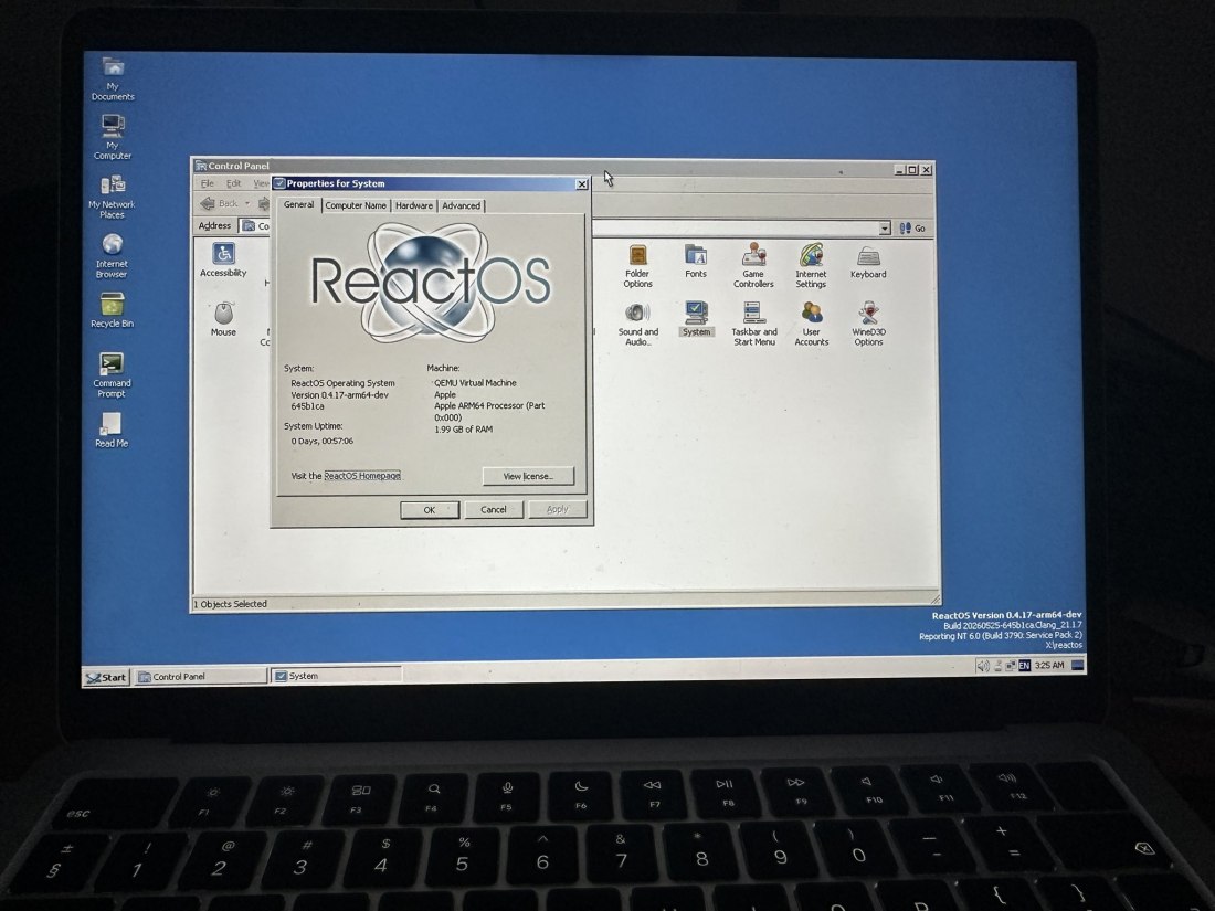 ReactOS ARM64