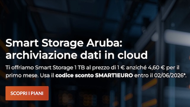 smart storage aruba 1 euro