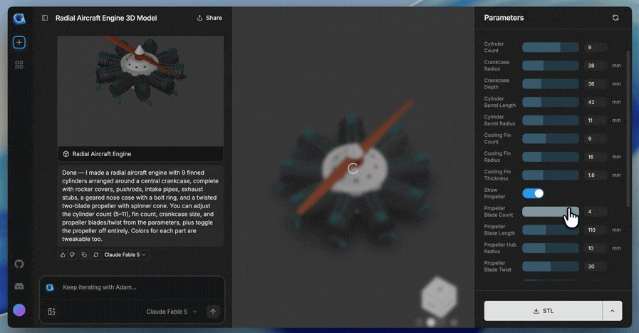 Dal modello AI alla stampa 3D in formato STL
