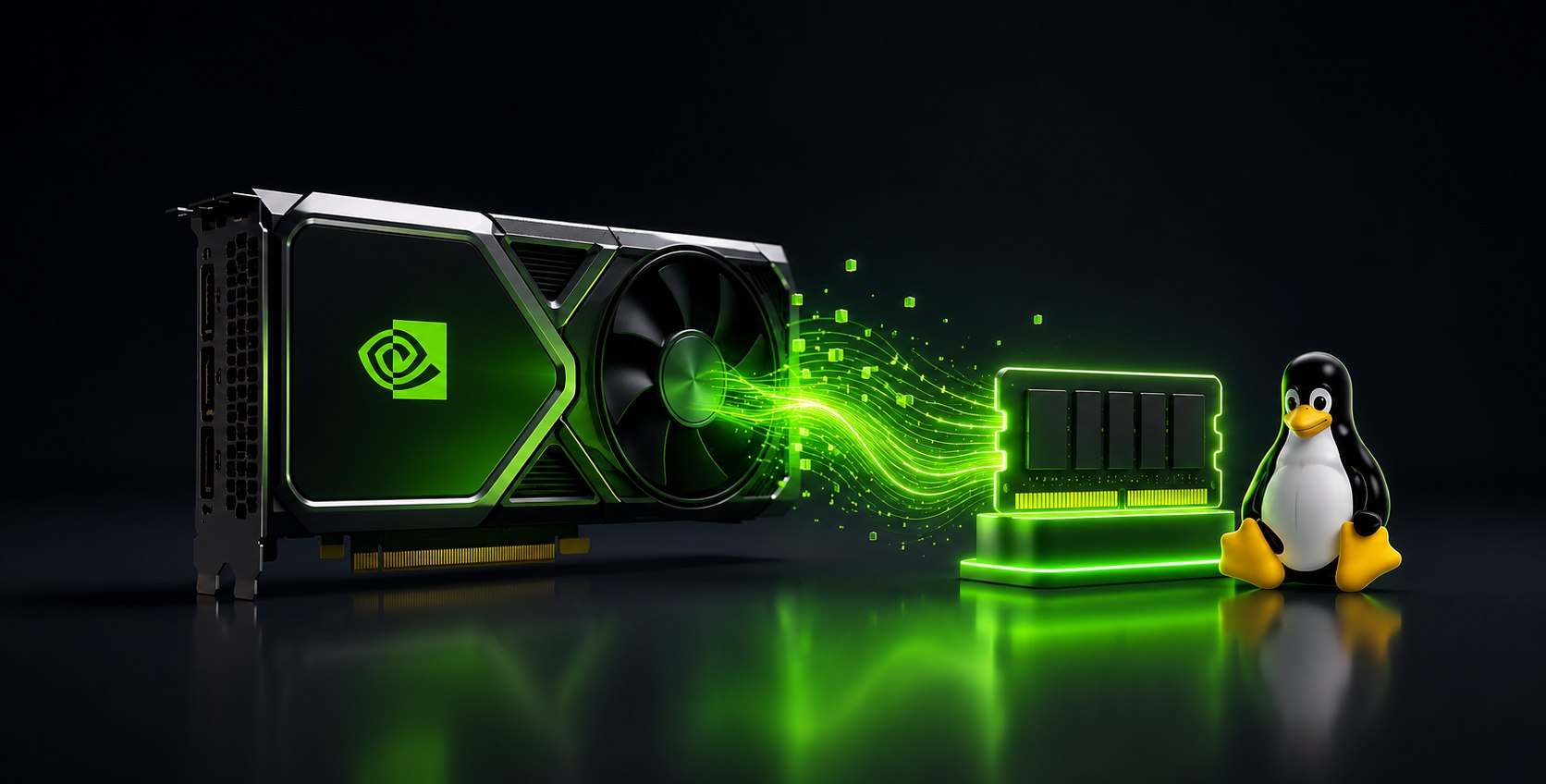 Anteprima: La VRAM inutilizzata delle GPU NVIDIA diventa memoria swap su Linux