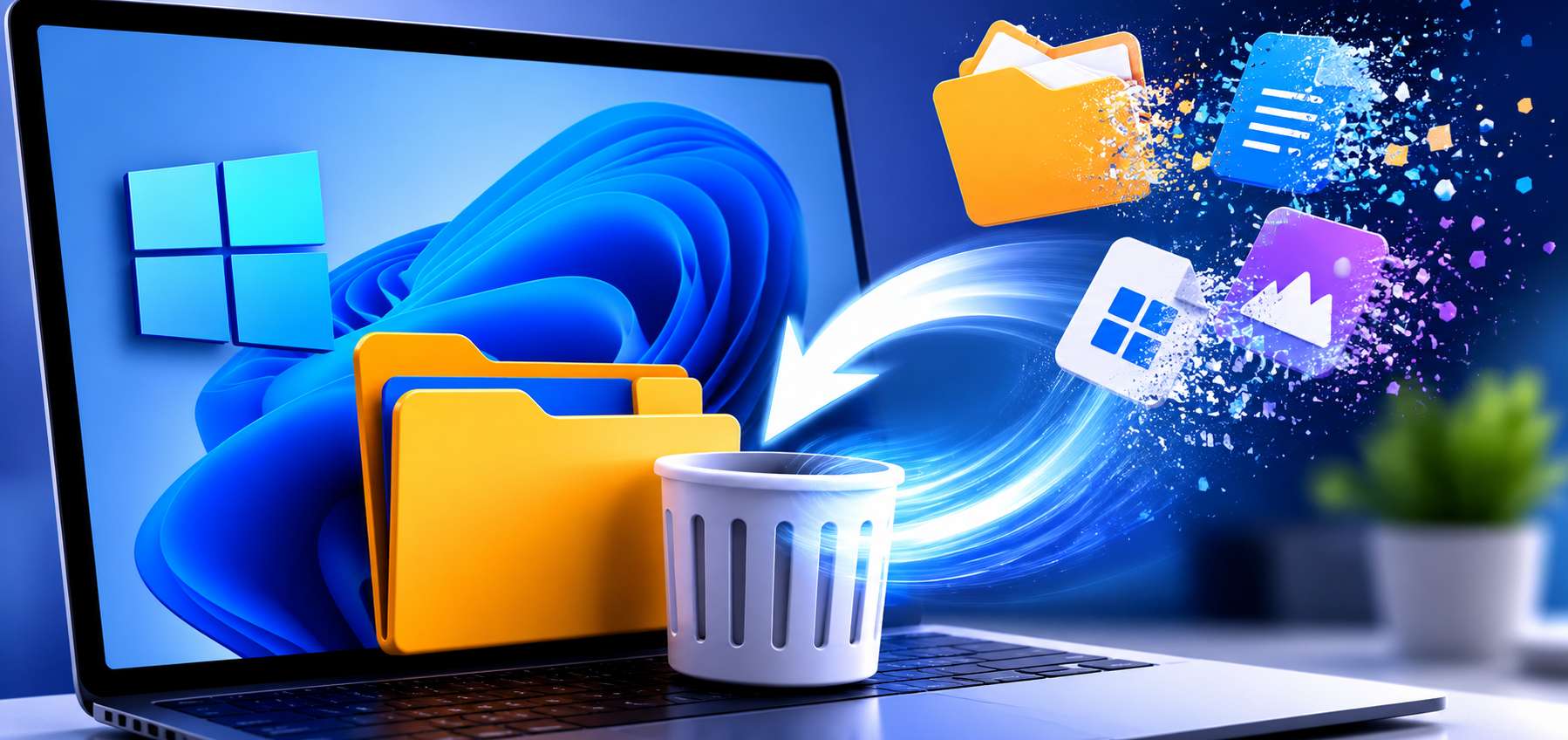 Anteprima: Windows 11 e 10: con questa modifica nascosta spariscono icone e cartelle personalizzate