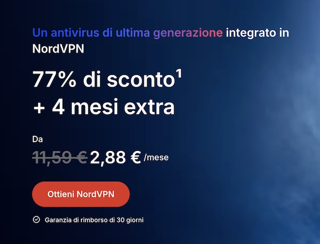 nordvpn offerta