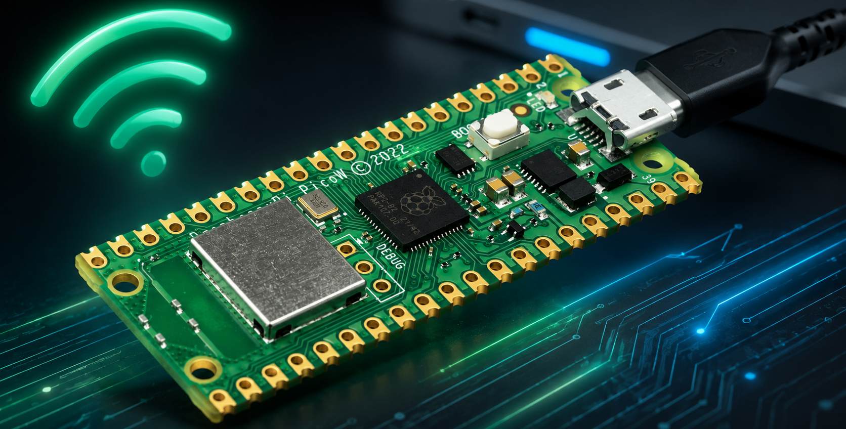 Anteprima: Raspberry Pi Pico W diventa adattatore WiFi USB: il progetto open