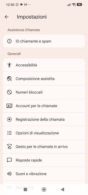 Registrazione della chiamata Android