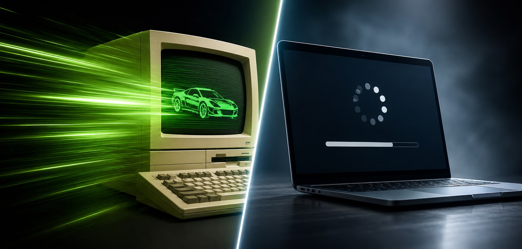 Anteprima: Perché il software di una volta era così veloce rispetto a oggi