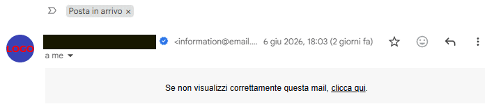 Spunta blu Gmail BIMI