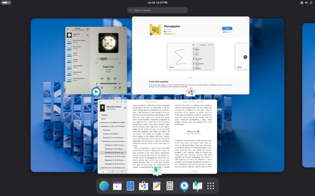 GNOME OS desktop