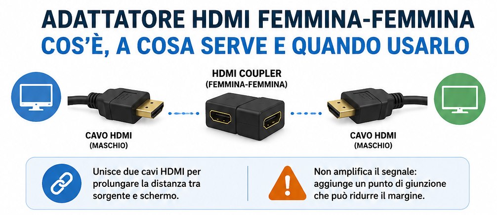 Coupler HDMI: a cosa serve