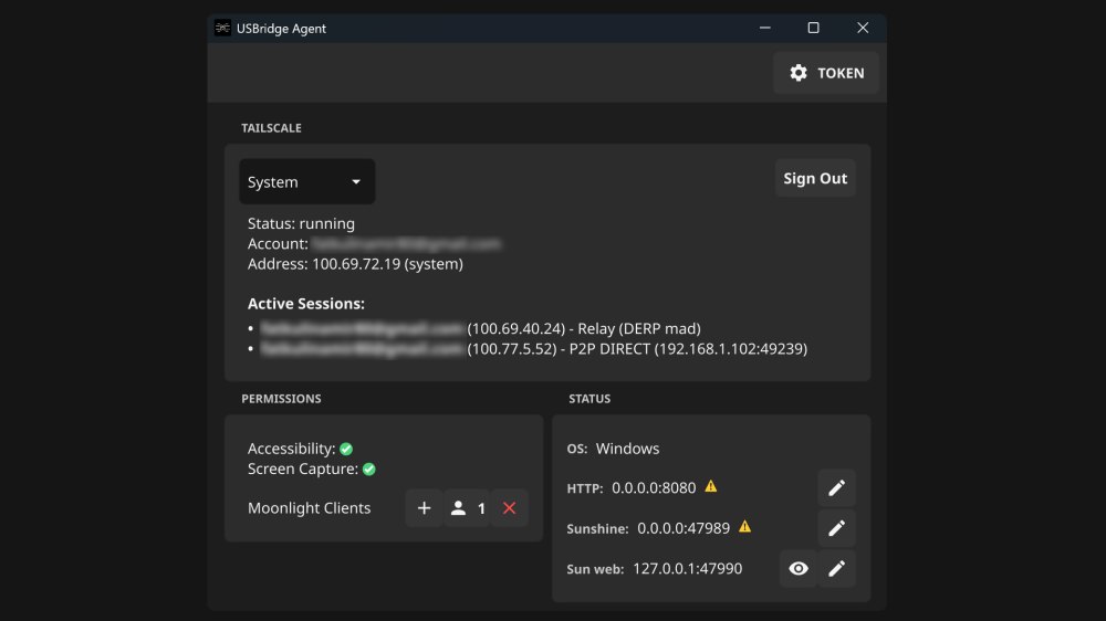 Agent USBridge Remote