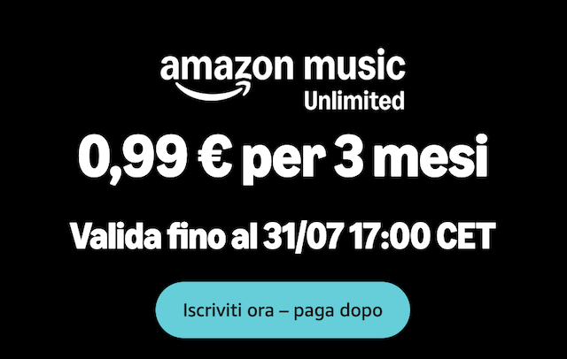 amazon music unlimited 0,99 euro