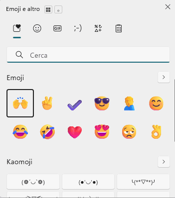 Emoji Windows 11