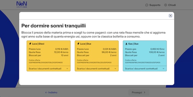 nen tariffe luglio 2026