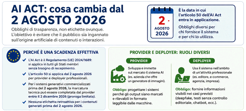AI Act: le figure di provider e deployer