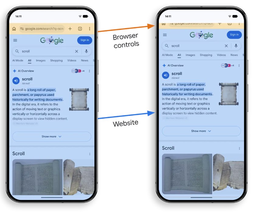 Miglioramento prestazioni Chrome sincronizzazione sito elementi interfaccia
