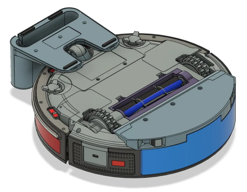 Robot aspirapolvere open source