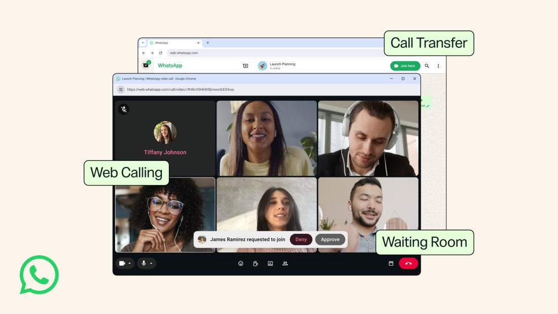 WhatsApp Web chiamate audio video crittografate end-to-end