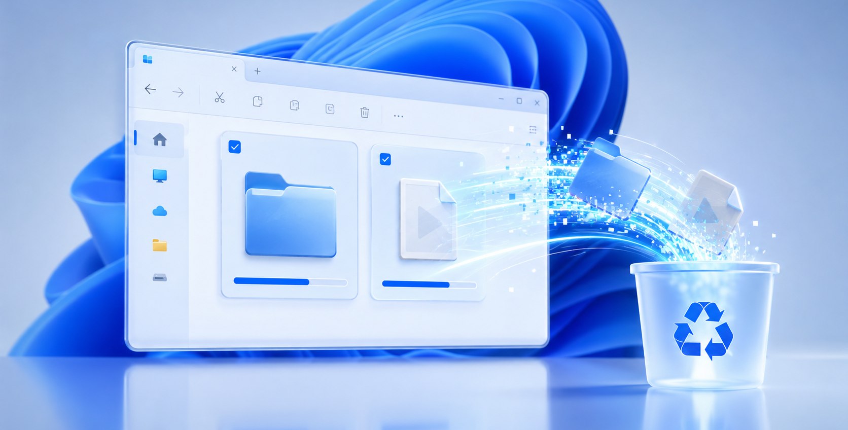 Anteprima: Windows 11 accelera la cancellazione dei file di grandi dimensioni