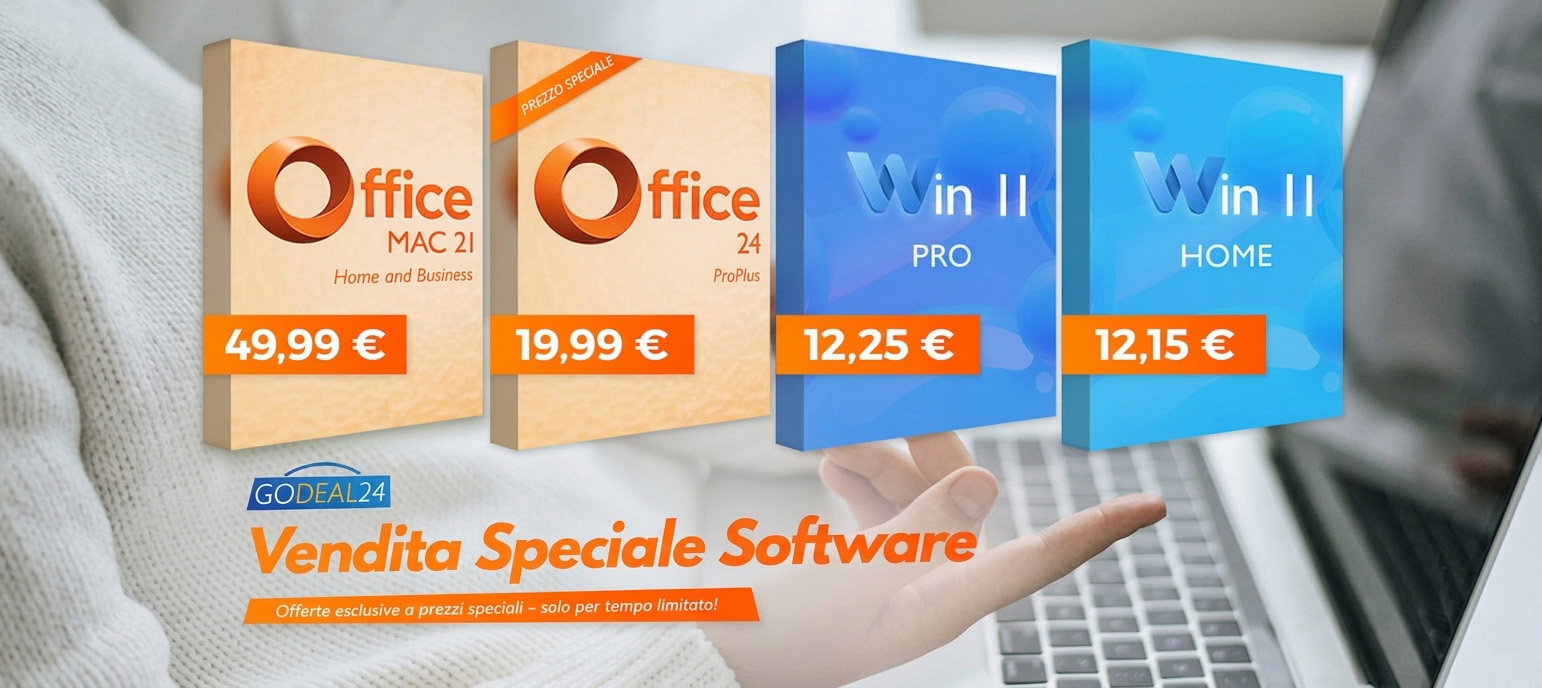 Anteprima: Basta rinnovi annuali: Office 2024 Pro a 16,99 € e Windows 11 Pro a 12,25 €