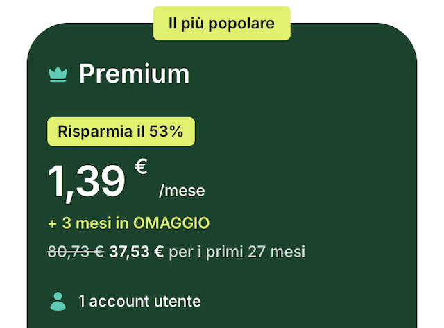 nordpass premium offerta