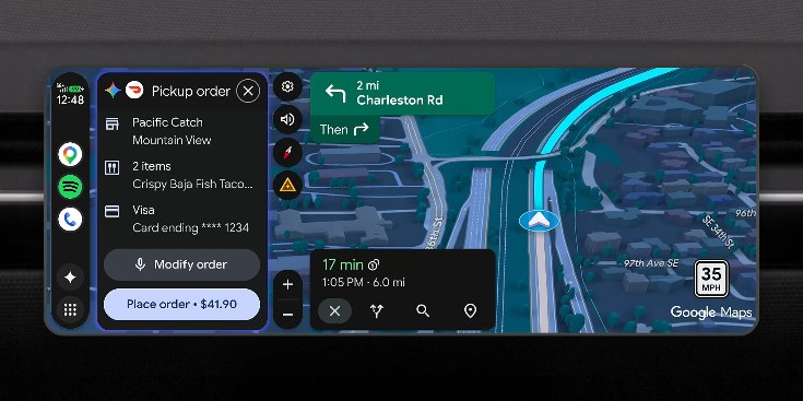 Acquisto beni e servizi da Android Auto